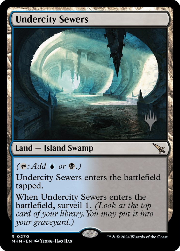 Undercity Sewers (Promo Pack) [Murders at Karlov Manor Promos] - Trinity Hobby
