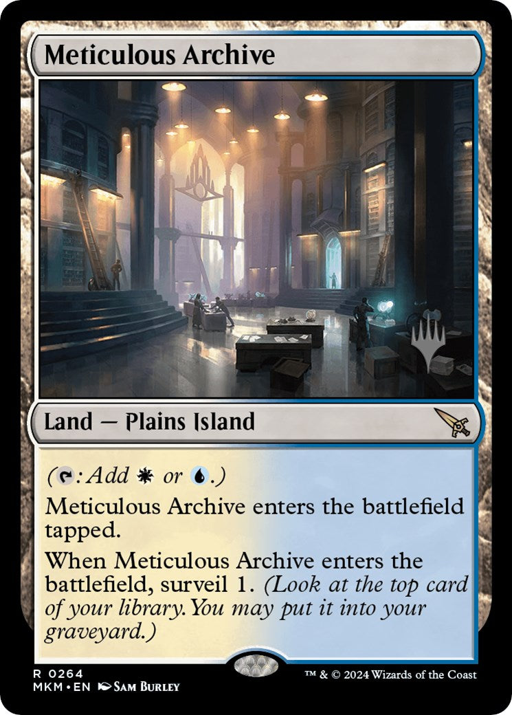 Meticulous Archive (Promo Pack) [Murders at Karlov Manor Promos] - Trinity Hobby