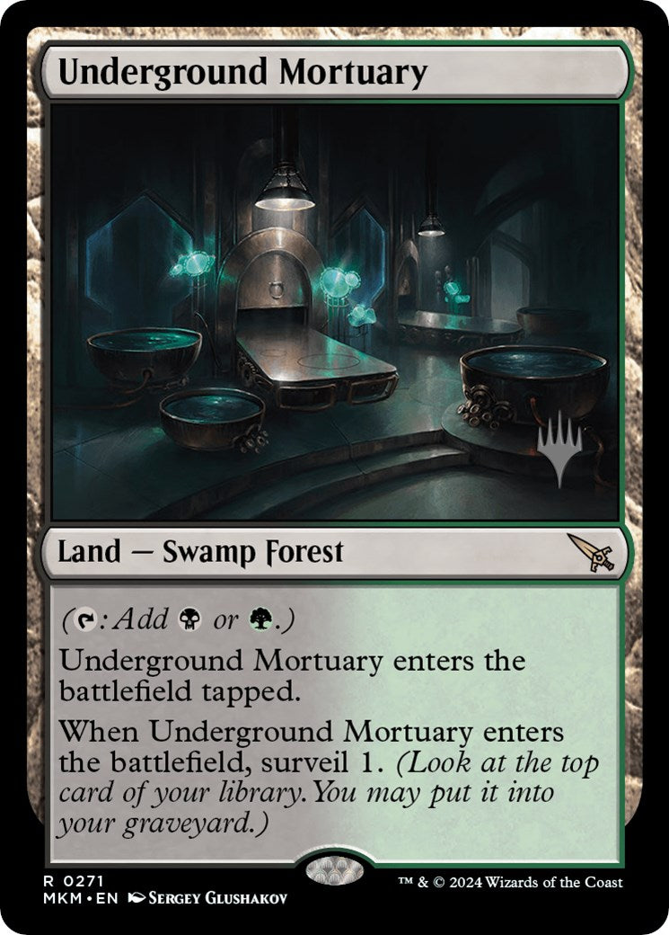 Underground Mortuary (Promo Pack) [Murders at Karlov Manor Promos] - Trinity Hobby