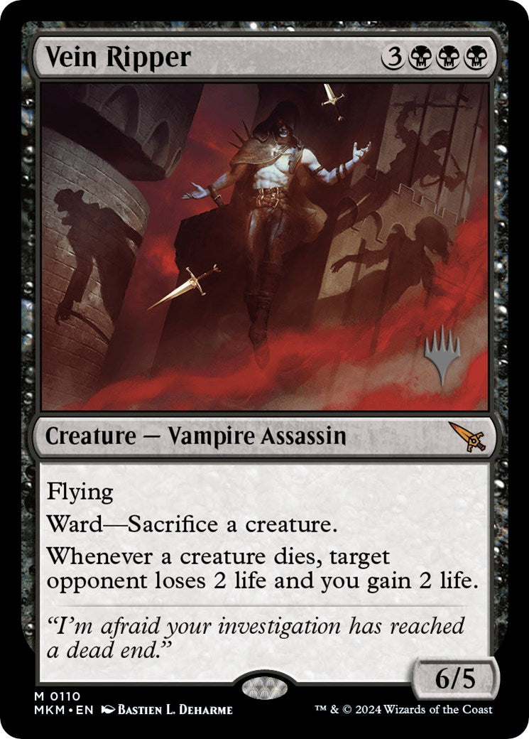 Vein Ripper (Promo Pack) [Murders at Karlov Manor Promos] - Trinity Hobby