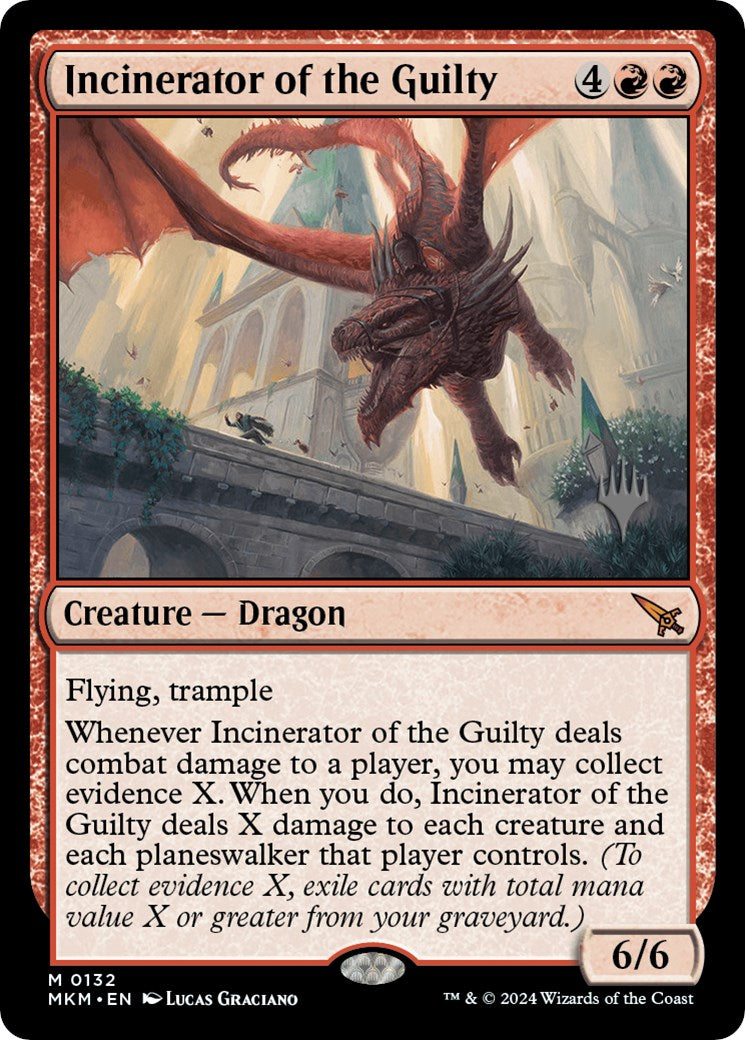 Incinerator of the Guilty (Promo Pack) [Murders at Karlov Manor Promos] - Trinity Hobby