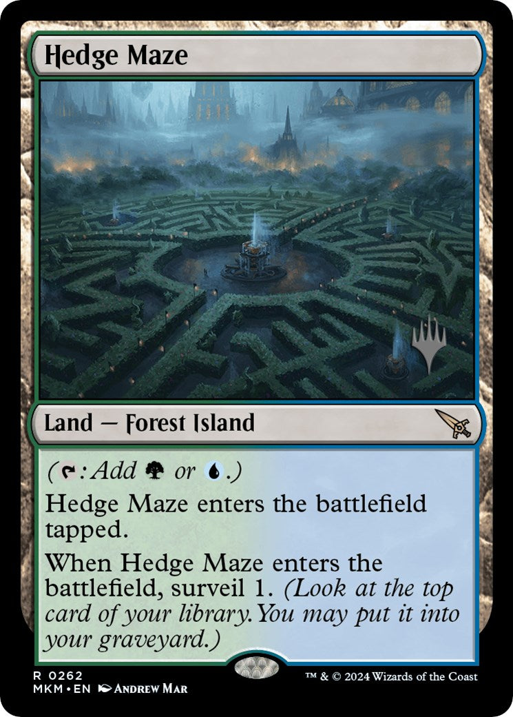 Hedge Maze (Promo Pack) [Murders at Karlov Manor Promos] - Trinity Hobby