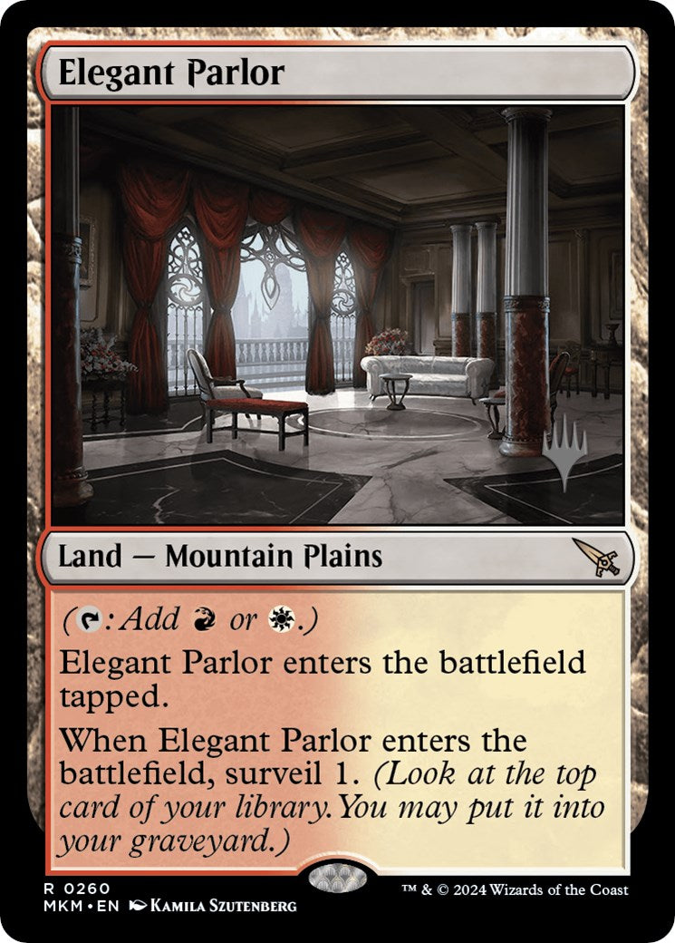Elegant Parlor (Promo Pack) [Murders at Karlov Manor Promos] - Trinity Hobby