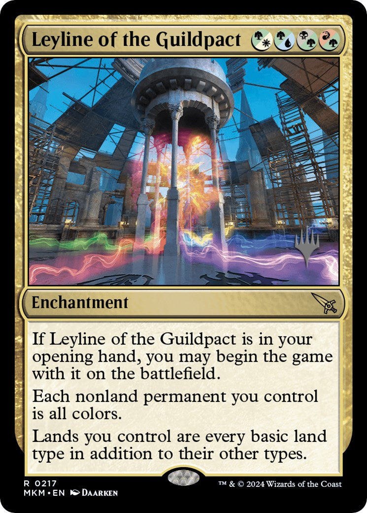 Leyline of the Guildpact (Promo Pack) [Murders at Karlov Manor Promos] - Trinity Hobby