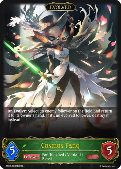 Cosmos Fang (BP03-003EN) [Flame of Laevateinn] - Trinity Hobby