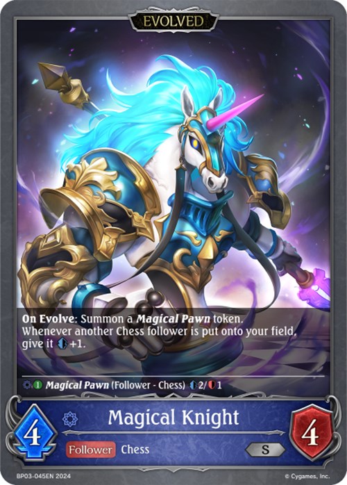 Magical Knight (Evolved) (BP03-045EN) [Flame of Laevateinn] - Trinity Hobby