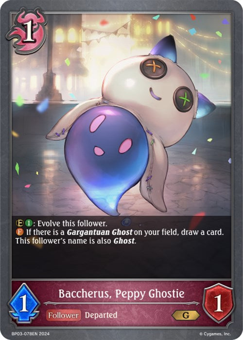 Baccherus, Peppy Ghostie (BP03-078EN) [Flame of Laevateinn] - Trinity Hobby