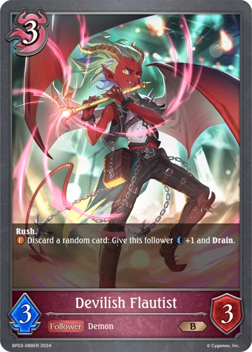 Devilish Flautist (BP03-088EN) [Flame of Laevateinn] - Trinity Hobby