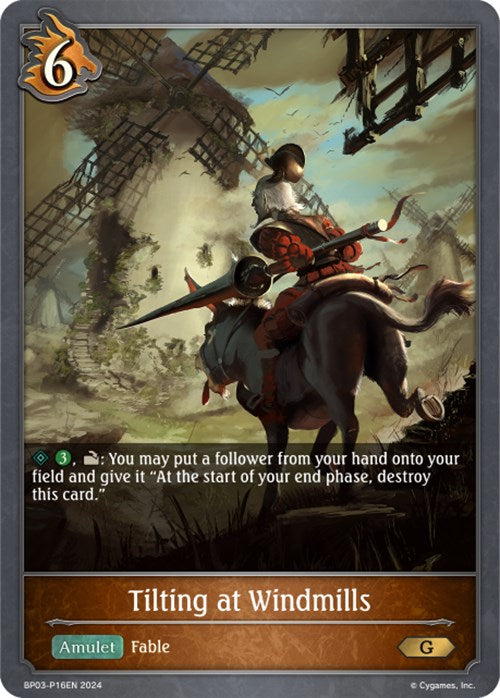 Tilting at Windmills (BP03-P16EN) [Flame of Laevateinn] - Trinity Hobby