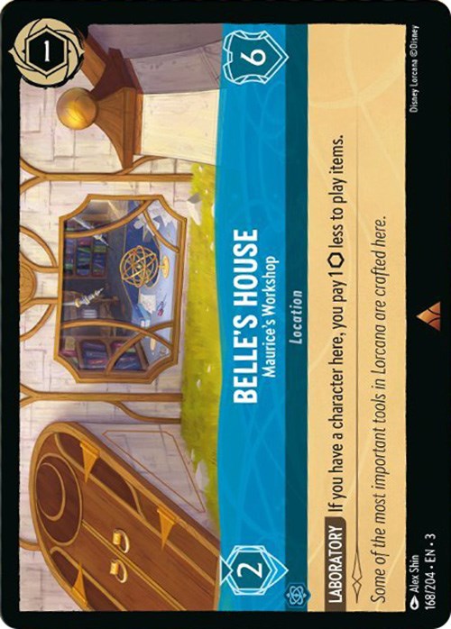 Belle's House - Maurice's Workshop (168/204) [Into the Inklands] - Trinity Hobby