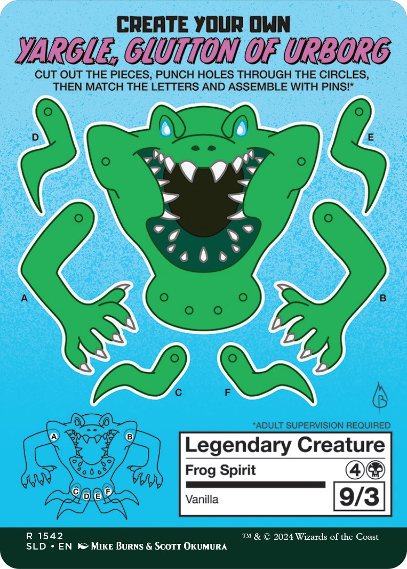 Yargle, Glutton of Urborg [Secret Lair Drop Series] - Trinity Hobby