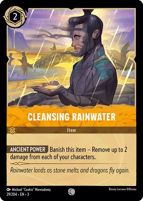 Cleansing Rainwater (29/204) [Into the Inklands] - Trinity Hobby