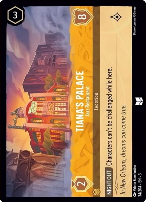 Tiana's Palace - Jazz Restaurant (34/204) [Into the Inklands] - Trinity Hobby