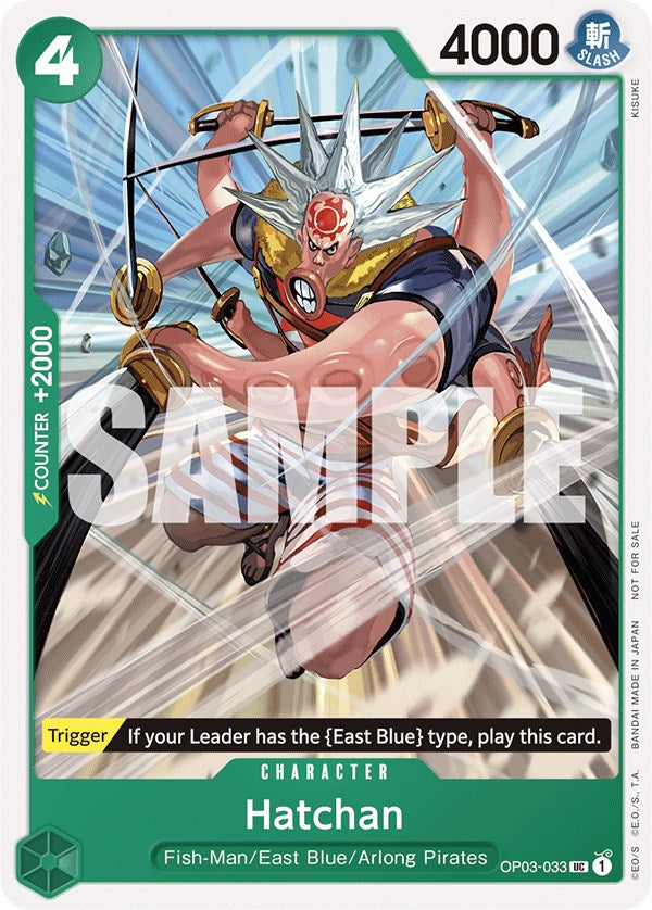 Hatchan (Tournament Pack Vol. 6) (OP03-033) - [One Piece Promotion Cards] - Trinity Hobby