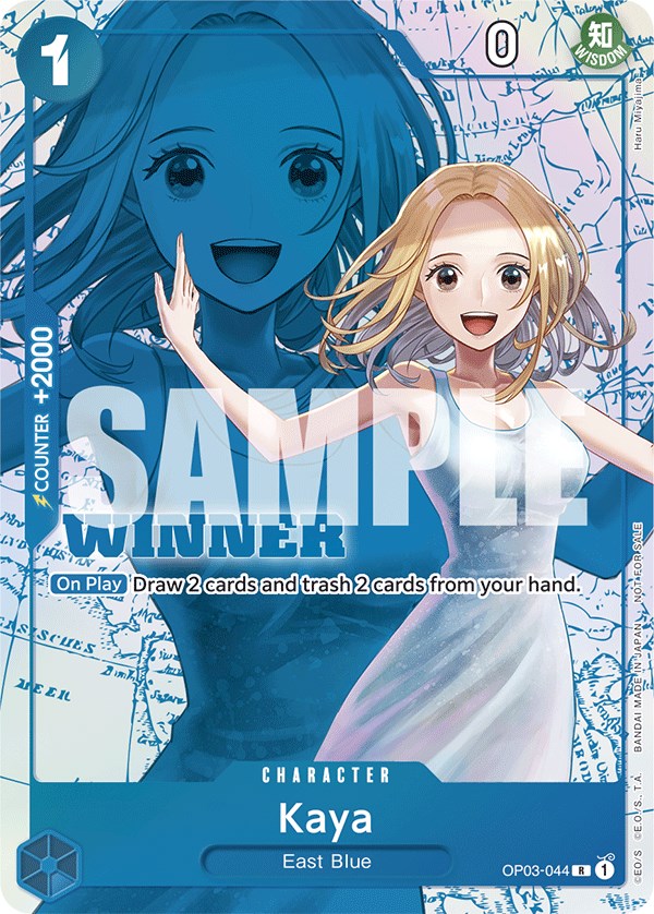 Kaya (Winner Pack Vol. 6) (OP03-044) - [One Piece Promotion Cards] Foil - Trinity Hobby