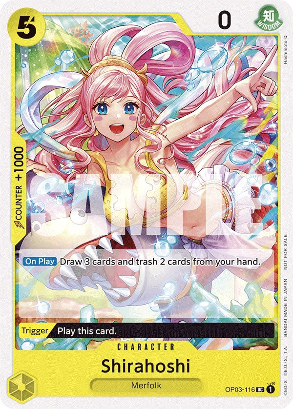 Shirahoshi (Tournament Pack Vol. 6) (OP03-116) - [One Piece Promotion Cards] - Trinity Hobby