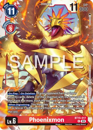Phoenixmon [BT15-017] [Exceed Apocalypse] - Trinity Hobby