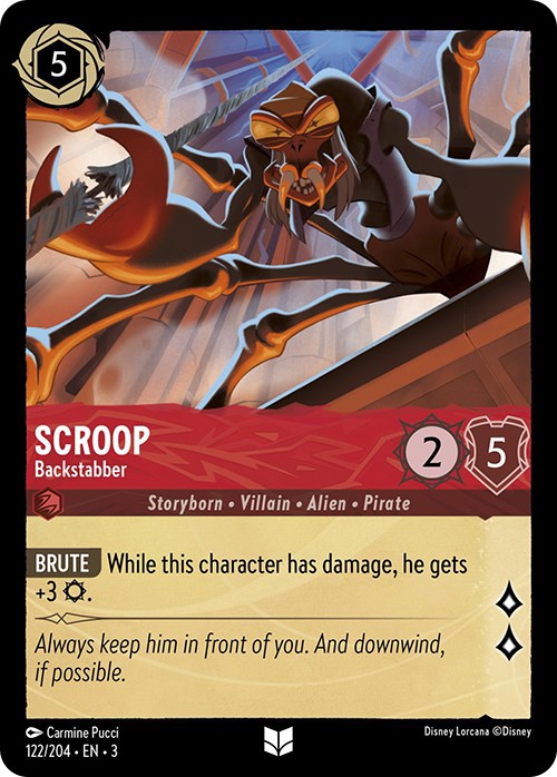 Scroop - Backstabber (122/204) [Into the Inklands] - Trinity Hobby