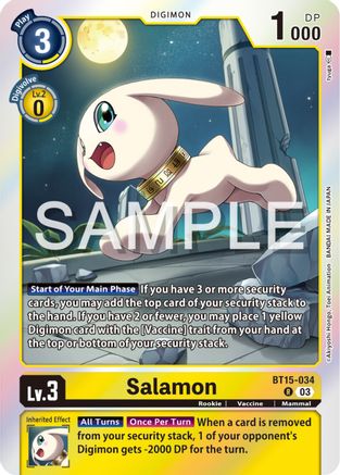 Salamon [BT15-034] [Exceed Apocalypse] - Trinity Hobby