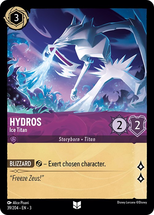 Hydros - Ice Titan (39/204) [Into the Inklands] - Trinity Hobby