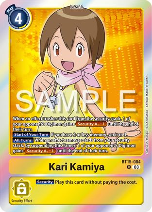Kari Kamiya [BT15-084] [Exceed Apocalypse] - Trinity Hobby