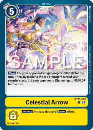 Celestial Arrow [BT15-093] [Exceed Apocalypse] - Trinity Hobby