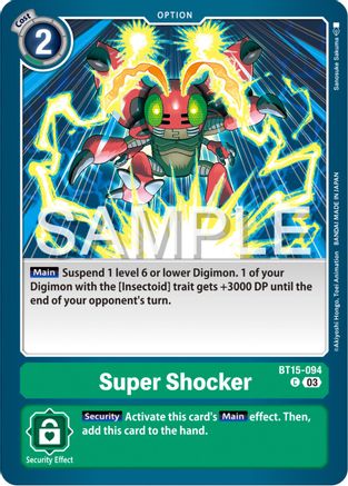 Super Shocker [BT15-094] [Exceed Apocalypse] - Trinity Hobby