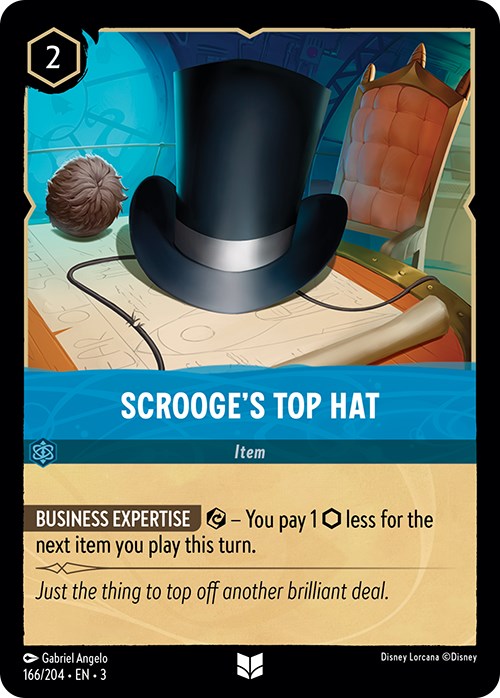 Scrooge's Top Hat (166/204) [Into the Inklands] - Trinity Hobby