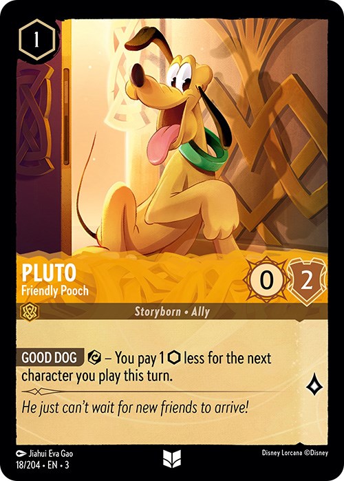 Pluto - Friendly Pooch (18/204) [Into the Inklands] - Trinity Hobby