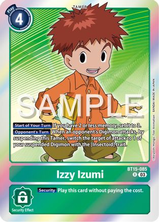 Izzy Izumi [BT15-085] [Exceed Apocalypse] - Trinity Hobby