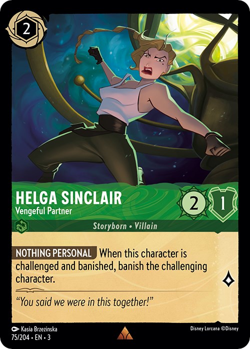 Helga Sinclair - Vengeful Partner (75/204) [Into the Inklands] - Trinity Hobby
