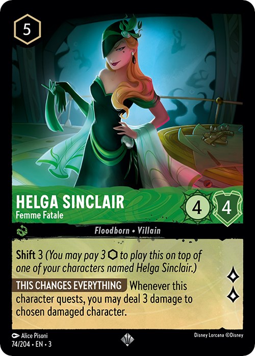 Helga Sinclair - Femme Fatale (74/204) [Into the Inklands] - Trinity Hobby
