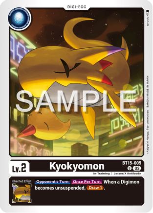 Kyokyomon [BT15-005] [Exceed Apocalypse] - Trinity Hobby