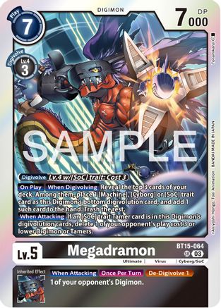 Megadramon [BT15-064] [Exceed Apocalypse] - Trinity Hobby