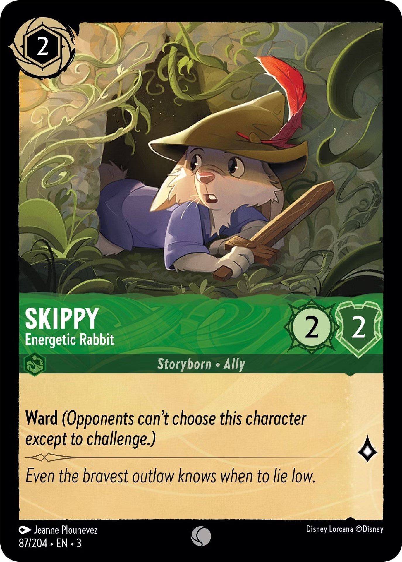 Skippy - Energetic Rabbit (87/204) [Into the Inklands] - Trinity Hobby