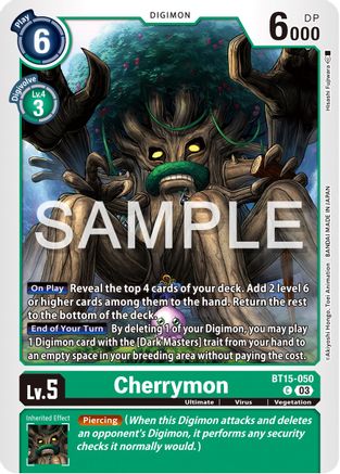 Cherrymon [BT15-050] [Exceed Apocalypse] - Trinity Hobby