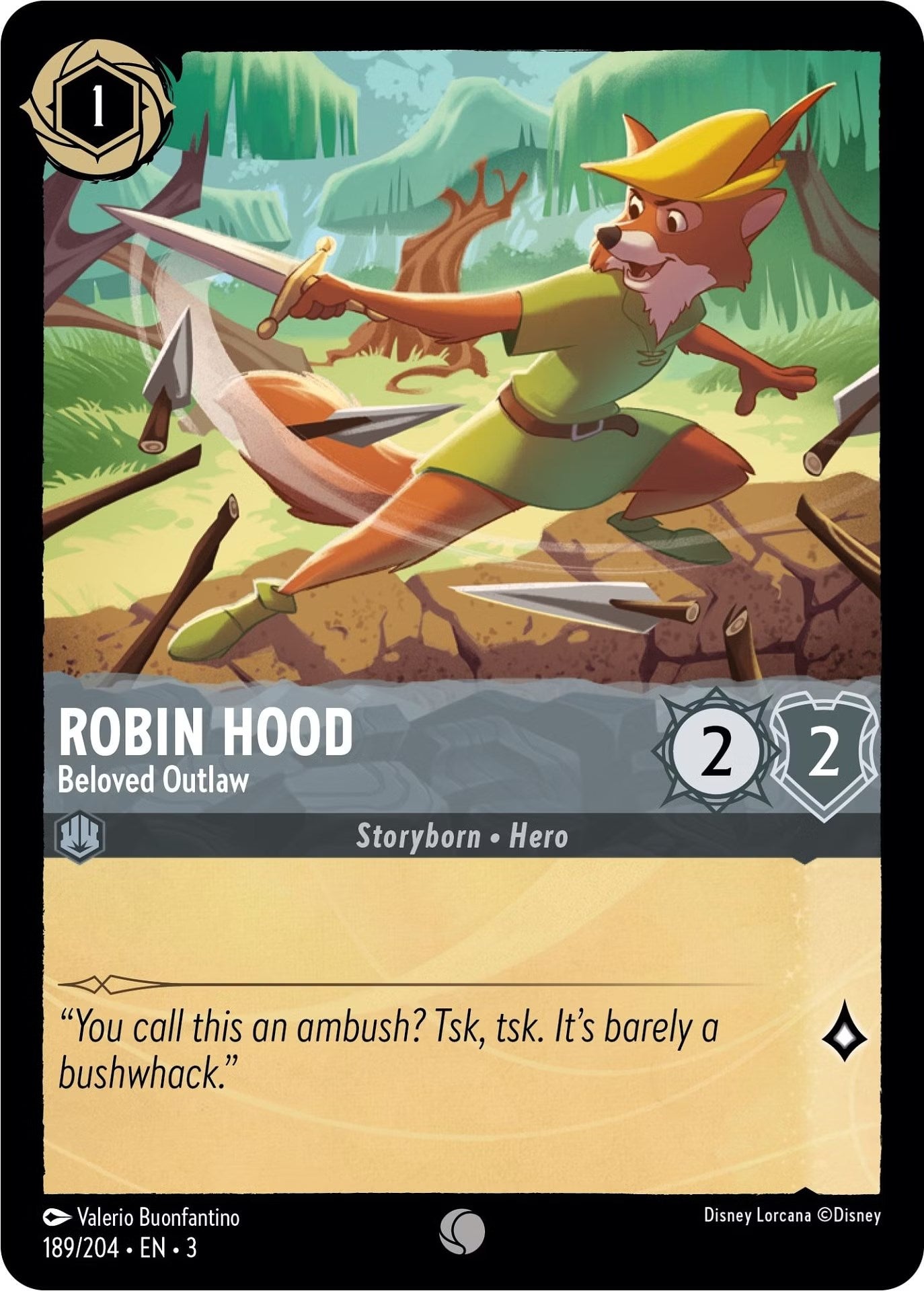 Robin Hood - Beloved Outlaw (189/204) [Into the Inklands] - Trinity Hobby