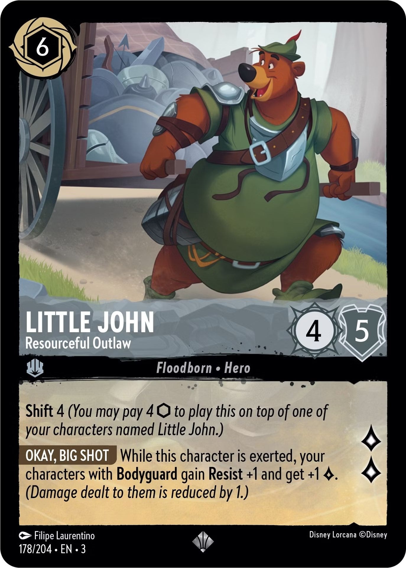 Little John - Resourceful Outlaw (178/204) [Into the Inklands] - Trinity Hobby