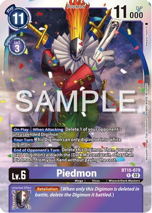 Piedmon [BT15-079] [Exceed Apocalypse] - Trinity Hobby