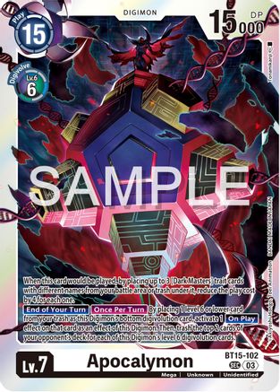 Apocalymon [BT15-102] [Exceed Apocalypse] - Trinity Hobby