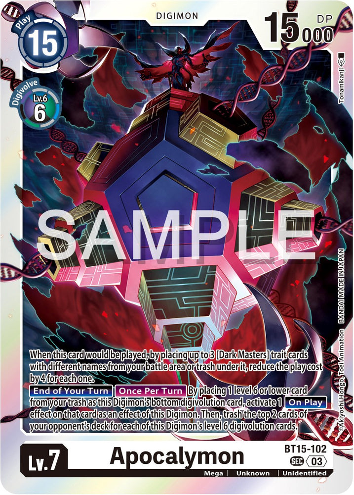 Apocalymon [BT15-102] [Exceed Apocalypse]