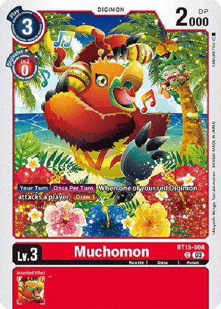 Muchomon [BT15-008] [Exceed Apocalypse] - Trinity Hobby