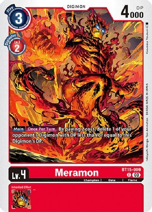 Meramon [BT15-009] [Exceed Apocalypse] - Trinity Hobby