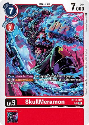 SkullMeramon [BT15-015] [Exceed Apocalypse] - Trinity Hobby