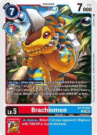 Brachiomon [BT15-016] [Exceed Apocalypse] - Trinity Hobby