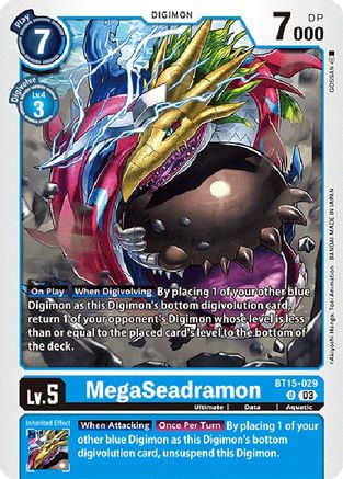 MegaSeadramon [BT15-029] [Exceed Apocalypse] - Trinity Hobby