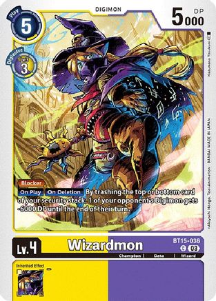 Wizardmon [BT15-036] [Exceed Apocalypse] - Trinity Hobby