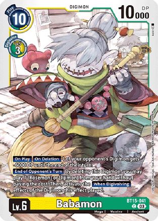 Babamon [BT15-041] [Exceed Apocalypse] - Trinity Hobby