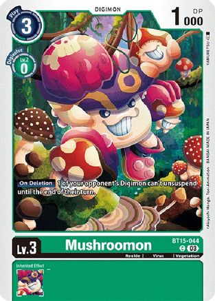 Mushroomon [BT15-044] [Exceed Apocalypse] - Trinity Hobby
