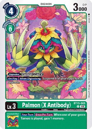 Palmon (X Antibody) [BT15-045] [Exceed Apocalypse] - Trinity Hobby